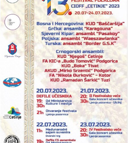 [Photo] Фестиваль фольклора в Цетинье и Улцине
