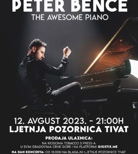 [Photo] Концерт Петера Бенце в Тивате