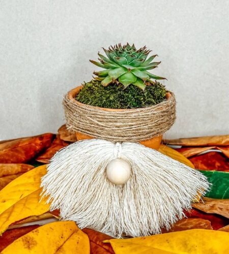 [Photo] Мастер-класс по созданию цветочного гномик...