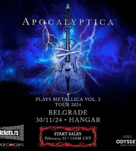 [Photo] Apocalyptica в Белграде (Сербия)