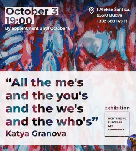 [Photo] Выставка Кати Грановой в Будве