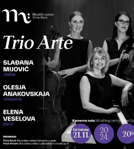 [Photo] Концерт Trio Arte в Подгорице