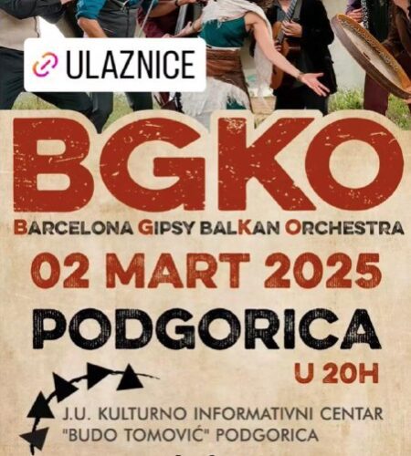 [Photo] Barcelona Gipsy balKan Orchestra в Подгори...
