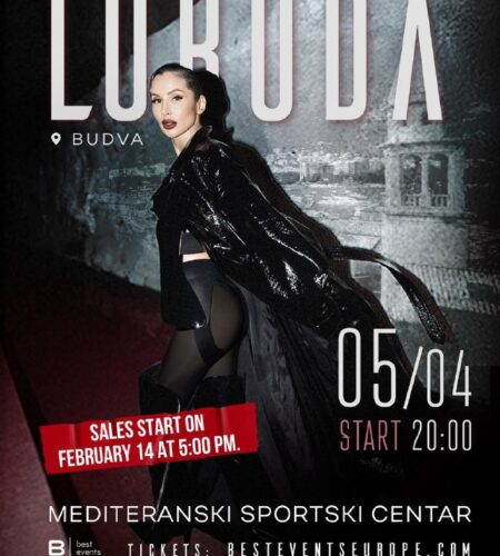 [Photo] LOBODA в Будве В субботу, 5 апреля в 20:00...