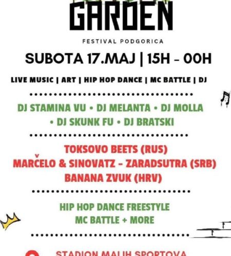 [Photo] Garden Festival в Подгорице В субботу, 17 ...