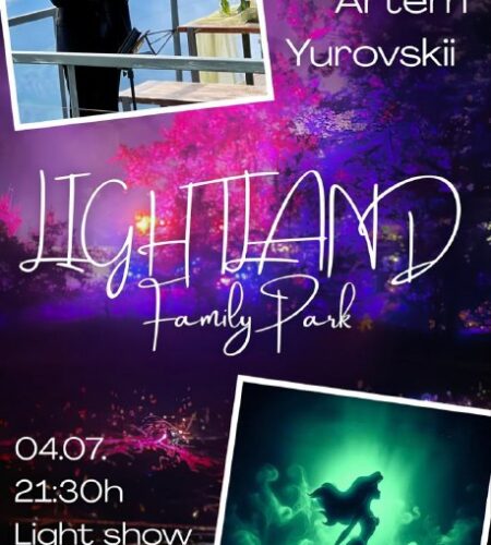 [Photo] Скоро в парке света LightLand над Петровац...
