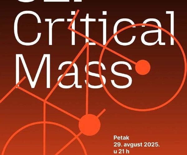 92-я Критическая масса в Подгорице, Черногория, 29 августа 2025, 21:00, велосипедное мероприятие.