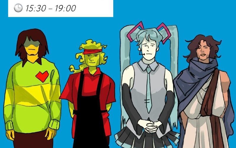 Косплей на Баркон в Черногории: событие 23 августа в Баре, 15:30-19:00, участники в костюмах.