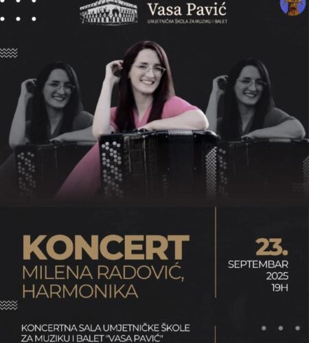 [Photo] Концерт на баяне в Подгорице Во вторник, 2...