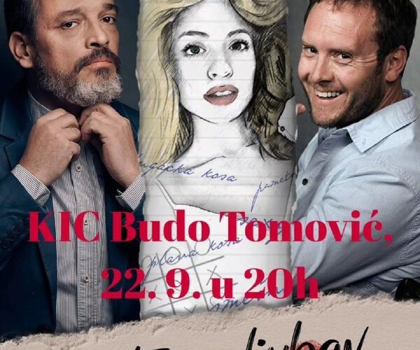 Афиша мероприятия Список для любви в KIC Budo Tomović, 22 сентября в 20:00, Черногория.