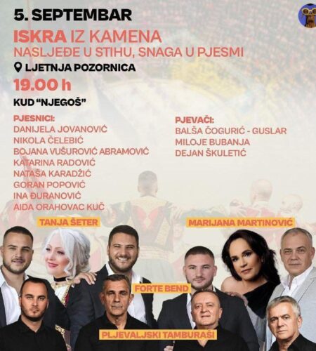 [Photo] Музыкально-поэтический вечер в Цетинье В п...