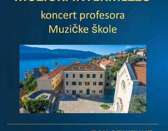 Концерт Музыческое интермеццо в Херцег-Нови, Черногория, 23 октября 2025 года. Вид на побережье и город.