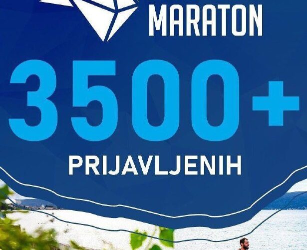Бокешский марафон, Черногория: более 3500 участников регистрируются на мероприятие у моря.
