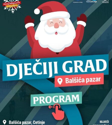 [Photo] Новогодний детский город в Цетинье С 20 декабря до 7...