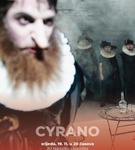 [Photo] Спектакль «Сирано» в Никшиче В среду, 19 н...