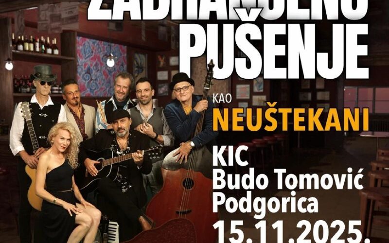 Концерт группы в Подгорице, Черногория 15.11.2025 в KIC Budo Tomović. Подробности и билеты на Gigstix.
