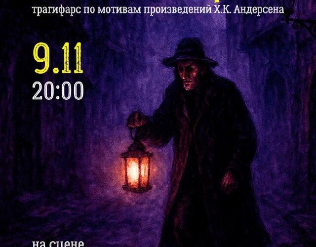 Афиша спектакля Фонарщик по Г. Х. Андерсену, 9 ноября в Доме культуры, Бела. Мероприятия в Черногории.