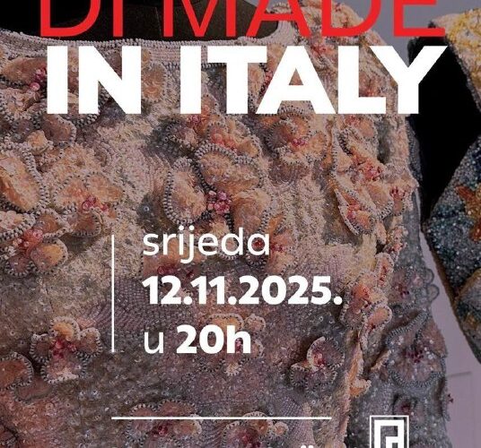 Выставка 60 лет Made in Italy в Черногории, Модерна галерия, 12 ноября 2025, одежда в стиле итальянской моды.