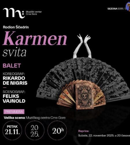 [Photo] Балет «Кармен-сюита» в Подгорице ■ Пт, 21 ...