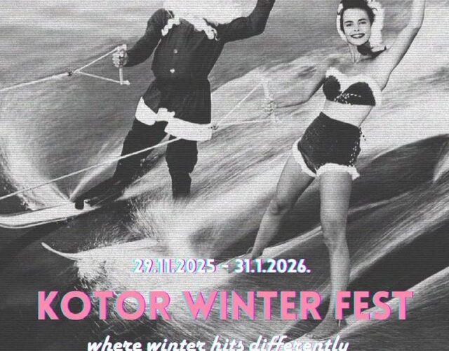 Котор Винтер Фест 2025: зимние развлечения на воде в черно-белом стиле, увидимся в Черногории!
