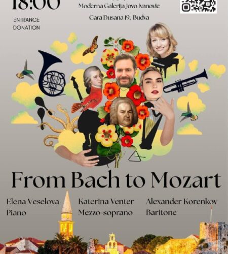 [Photo] Концерт «от Баха до Моцарта» в БудвеВ пятницу, 7 ноя...