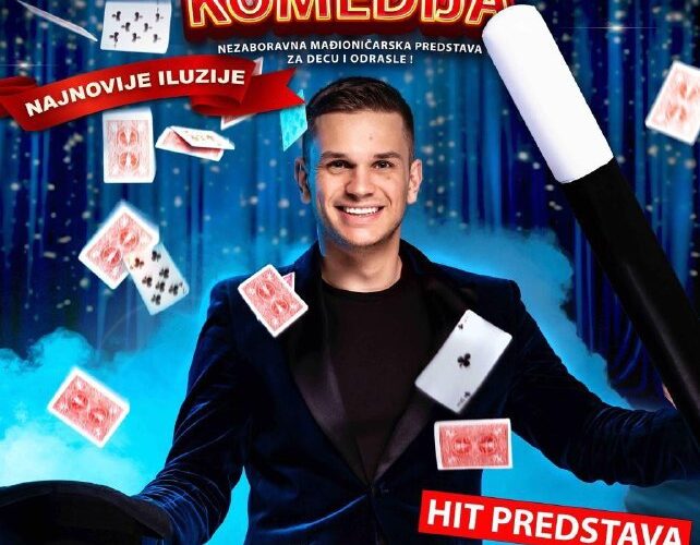 Магическое шоу в Черногории: иллюзионист в Тивате Центр культуры 12 ноября 19:00, магическая комедия и иллюзии.
