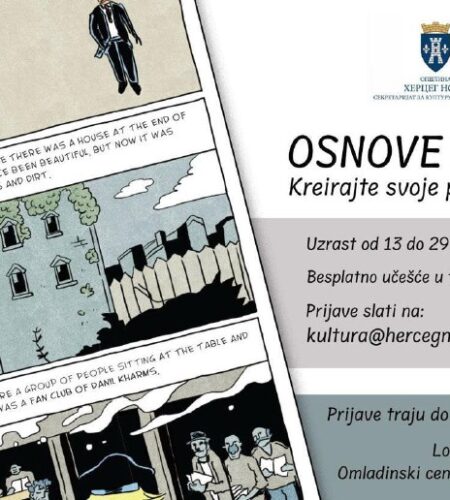 [Photo] Бесплатная мастерская комикса в Херцег-Нов...