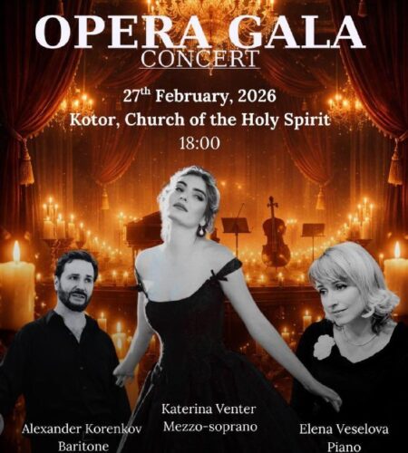 [Photo] Гала-концерт при свечах в Которе В пятницу...