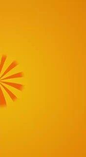 Яркий оранжевый фон с декоративным элементом для блога о событиях в Черногории.