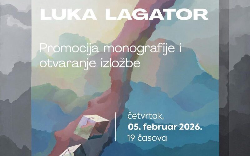 Открытие выставки и презентация монографии в Модерной галерии, Подгорица 5 февраля 2026 года, 19:00