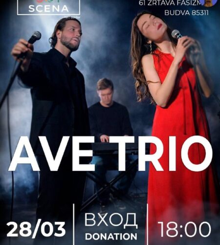 [Photo] КОНЦЕРТ Ave Trio в Будве В субботу, 28 мар...