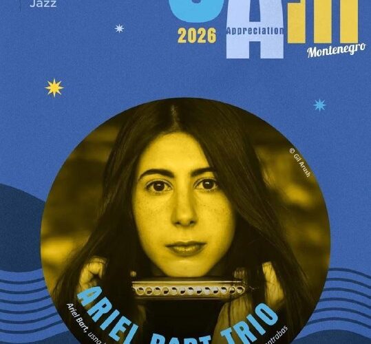 Афиша концерта Ariel Bart Trio, фестиваль Jaz Appreciation Month 2026 в Которе, Черногория, 1 апреля.