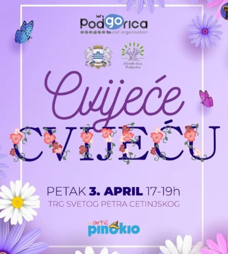 [Photo] Ярмарка цветов в Подгорице В пятницу, 3 ап...