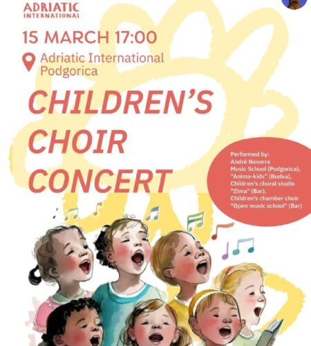 [Photo] Концерт детских хоров в Подгорице В воскре...