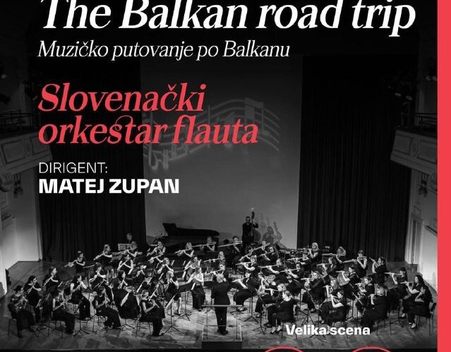 Концерт флейтового оркестра в Черногории: музыкальное путешествие по Балканам, дирижёр Матеj Зупан, 2026.