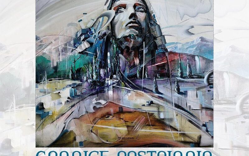 Изображение афиши выставки Границе постоjаня в Черногории, открытие 2 марта 2023 в галерее Цетине.