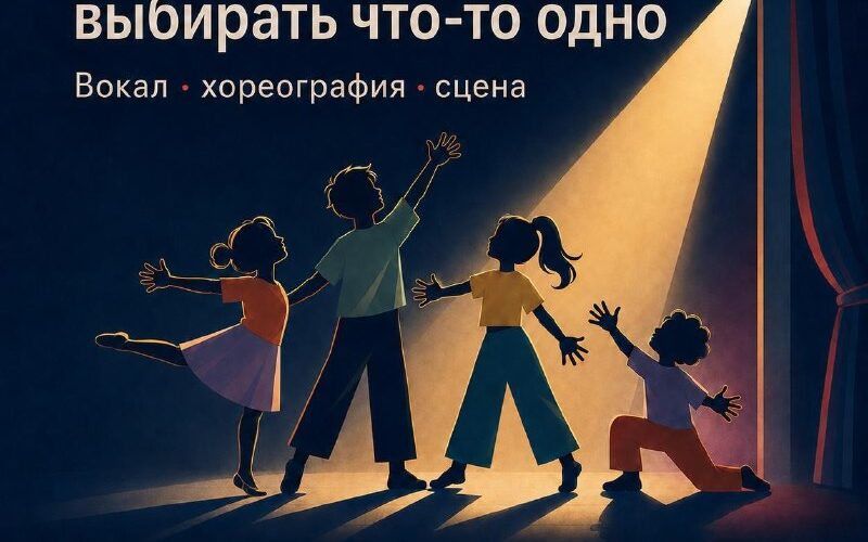 Набор в детскую группу в Будве: вокал, хореография, сцена для детей 6-8 лет. Идеально для мероприятий в Черногории.